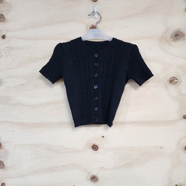 424) 여성 니트 반팔티