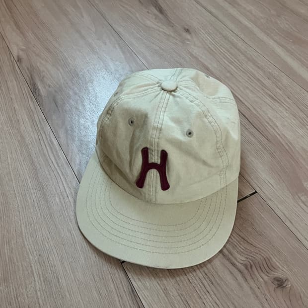 [F]헬로선라이즈 6패널 캡 베이지