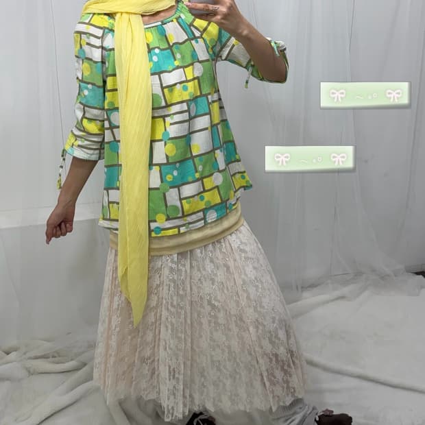 𖤐레몬 도트 하구미 set𖤐 