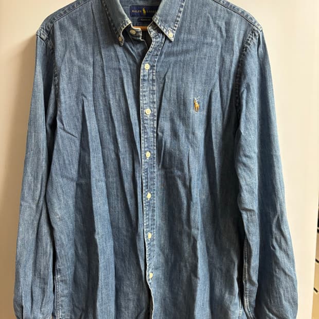 [M] 폴로랄프로렌 클래식핏 데님셔츠