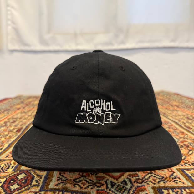 빈티지 그래픽 일자챙 볼캡