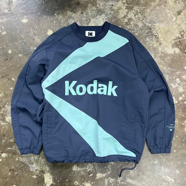 M) 코닥 우븐 아노락 맨투맨 티셔츠 방풍자켓