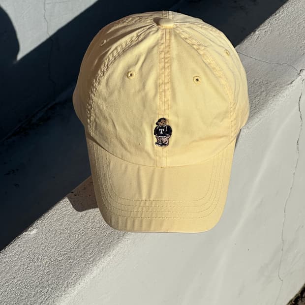 [M] 티니위니 베어 로고 볼캡 모자