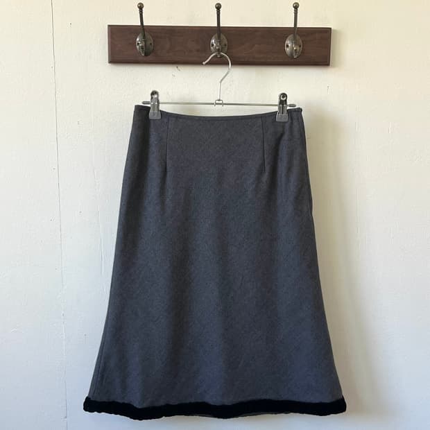 L’EST ROSE 트랙 스커트