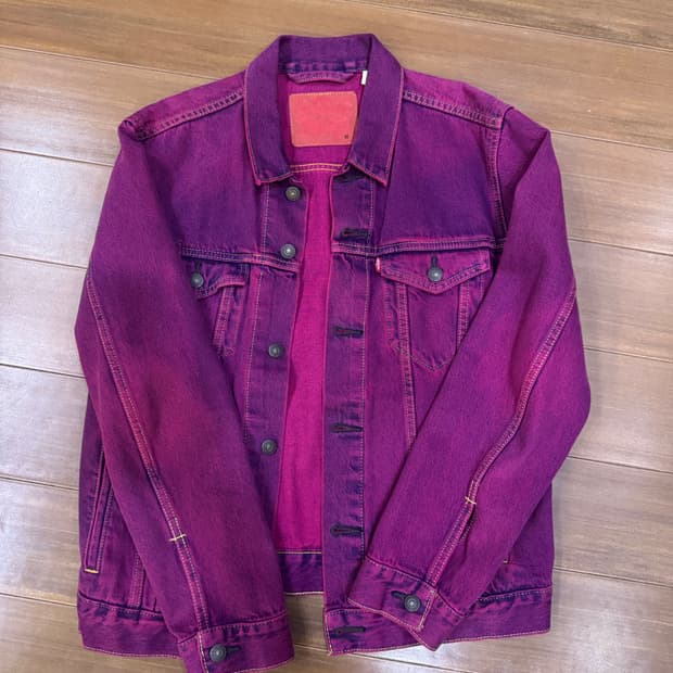 리바이스 데님자켓 M