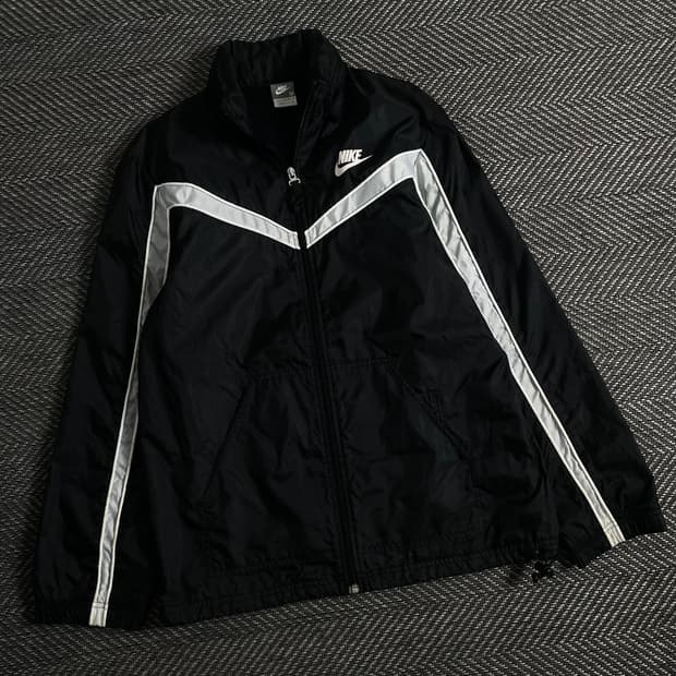 00s 나이키 올드스쿨 배색 박시핏 바람막이y 3086