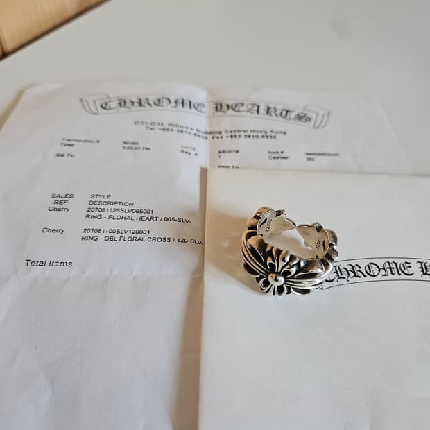 [22] 크롬하츠 더블플로랑 링