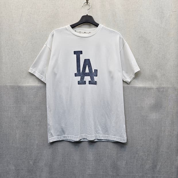 MLB LA 다저스 반팔 티셔츠 화이트 (215