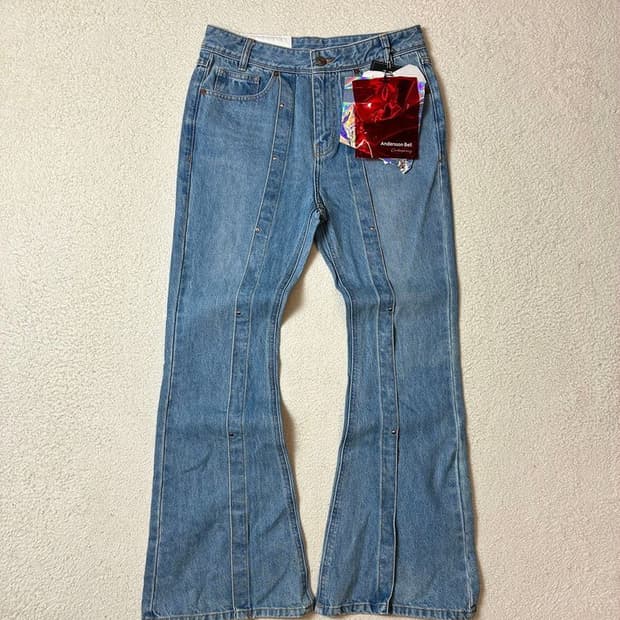 앤더슨벨 20ss 찡 부츠컷 데님 팬츠 PN7276