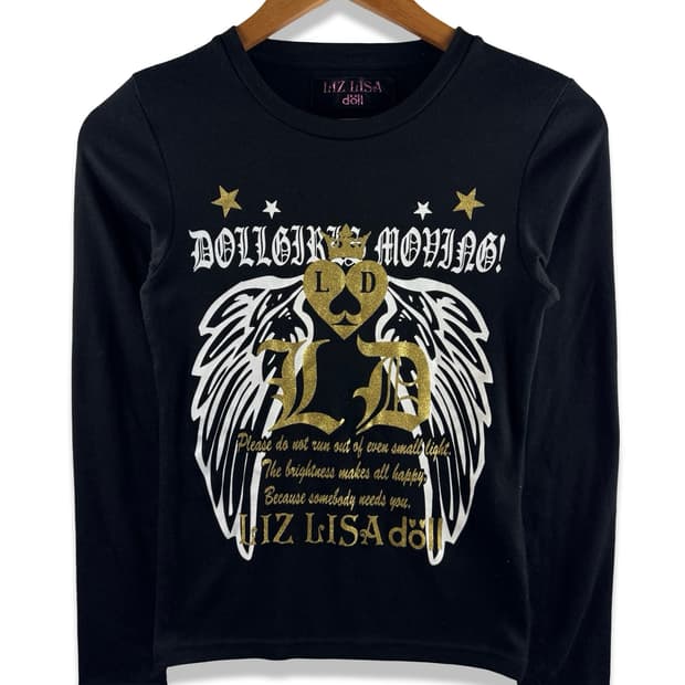 리즈리사돌 갸루 펑크 딱붙 롱슬리브2854