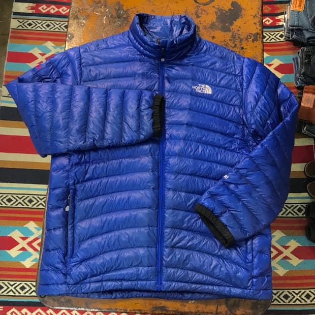 노스페이스 800 써밋 블루 경량 패딩 점퍼 남성 110 사이즈