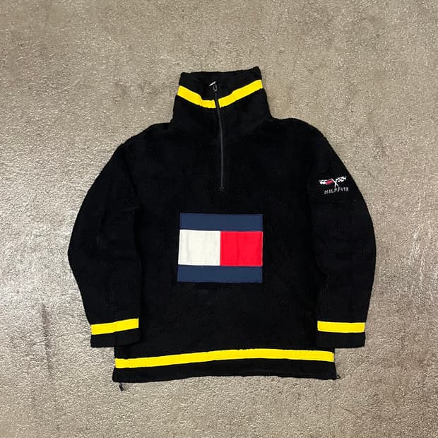 90s 타미힐피거 F1 후리스 아노락 (105)