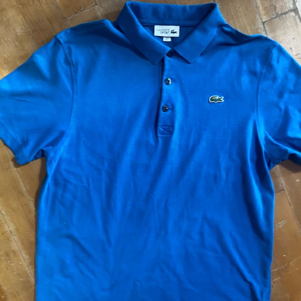 라코스테 스포츠 폴로티 L 블루 (100~105)