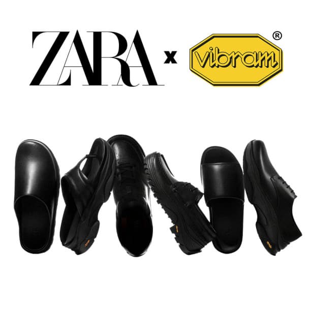자라 x 비브람 샌들