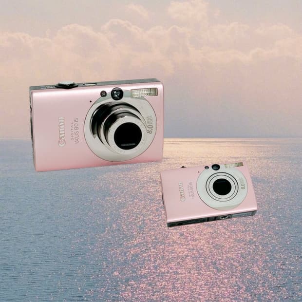 굿컨디션!) 캐논 익서스 80 is Ixus 빈티지 디카