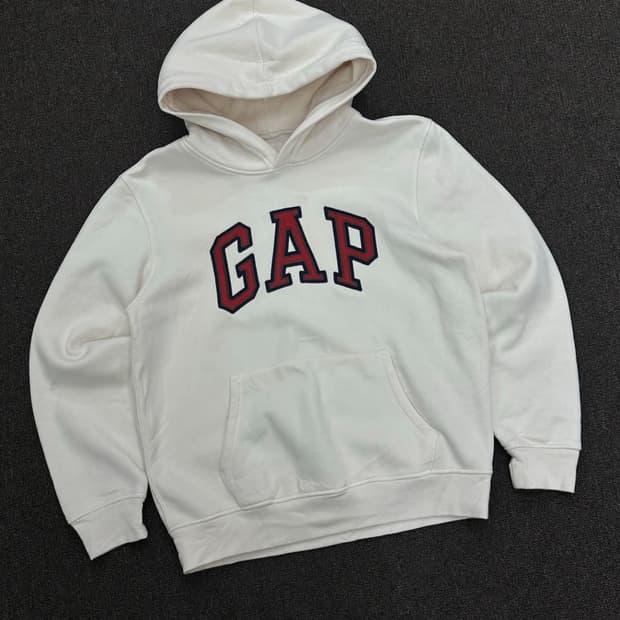 빈티지 gap 후드티