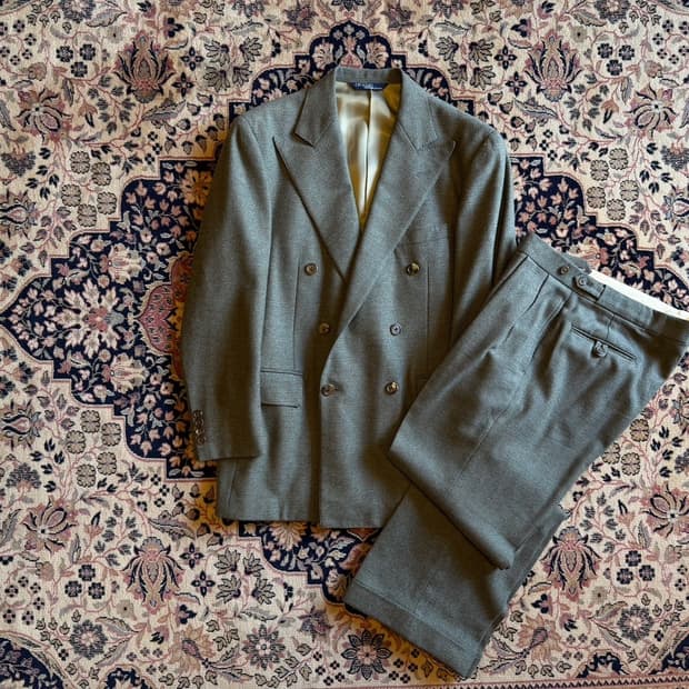 폴로 랄프로렌 더블 브레스티드 수트 셋업 100/30