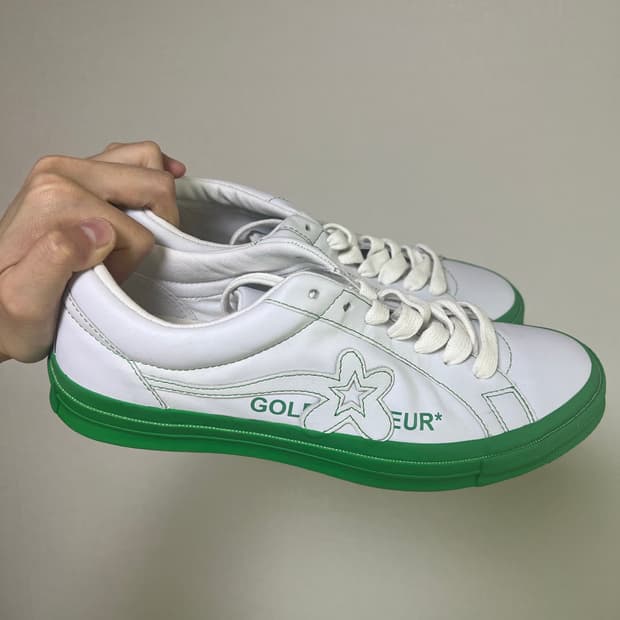 컨버스 x 골프 르 플레르 원스타 로우 켈리 그린