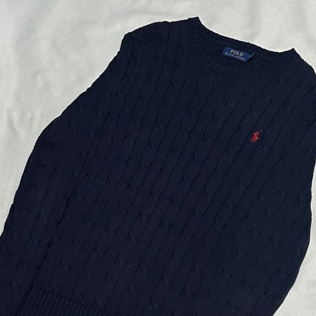 S 폴로랄프로렌 케이블 니트 0204