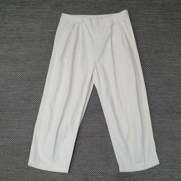 무신사 와이드 면바지 남자36