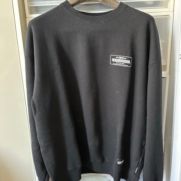 네이버후드 스웻셔츠 맨투맨 L