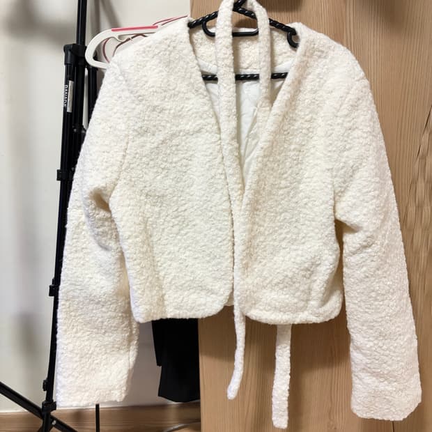 볼레로 크롭 타이세트