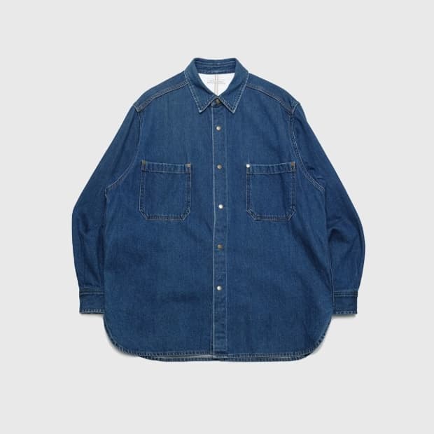 x UNITED ARROWS denim overshirt