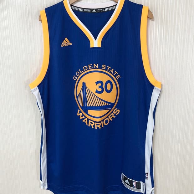 NBA 아디다스 골든스테이트워리어스 스윙맨유니폼 L(해외) #30 커리
