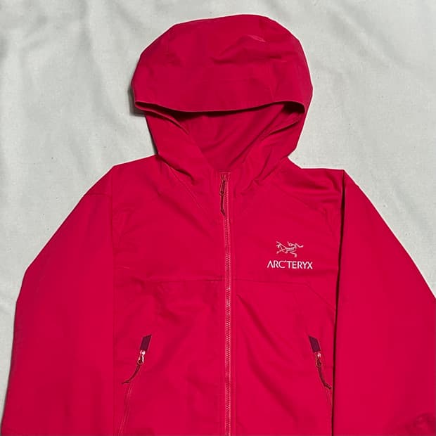 S 아크테릭스 여성용 스쿼미시 라이트 핑크 바람막이