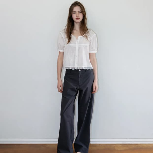 새상품) 더릴 더스크 코튼 팬츠 차콜 m /dusk cotton pant