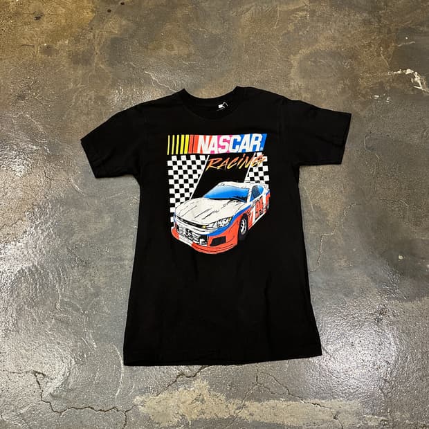 NASCAR 레이싱 프린팅 반팔티 S