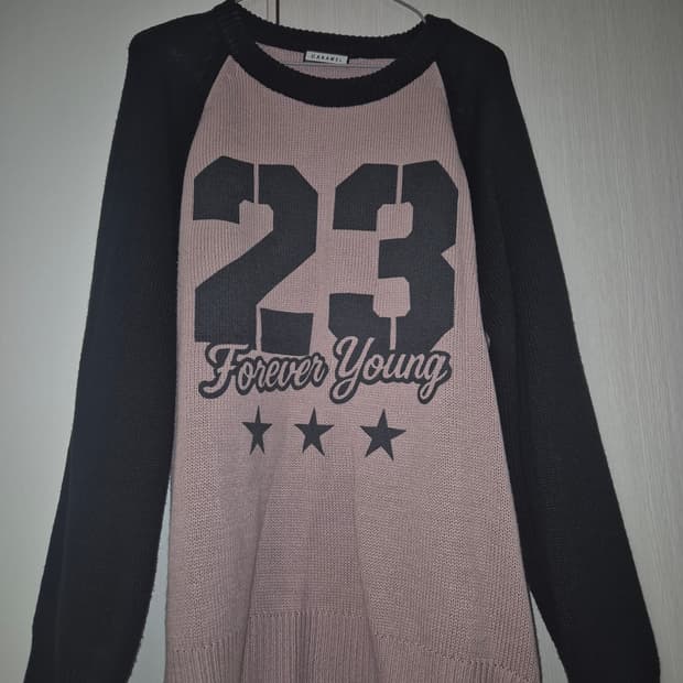 스포티에이드 입질 마켓템 블핑 나그랑 니트 Free