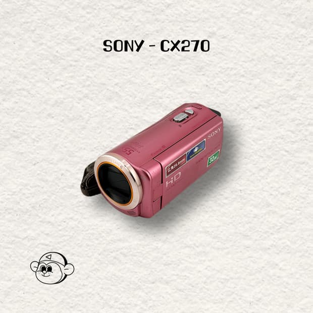 [💖Vlog 픽] 소니 CX270 핑크 브이로그 비디오 캠코더