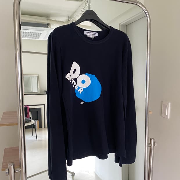 꼼데가르송 롱슬리브