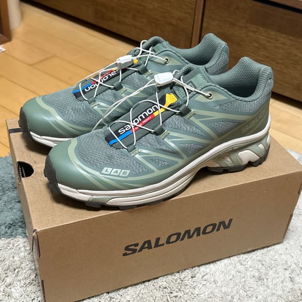 (단종)살로몬 xt-6 데저트 세이지 250