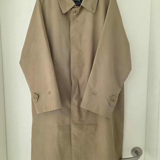 버버리 원패널 발마칸 영국제