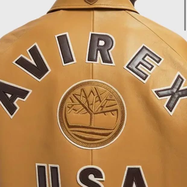 아비렉스x팀버랜드 50주년 바시티자켓 xl