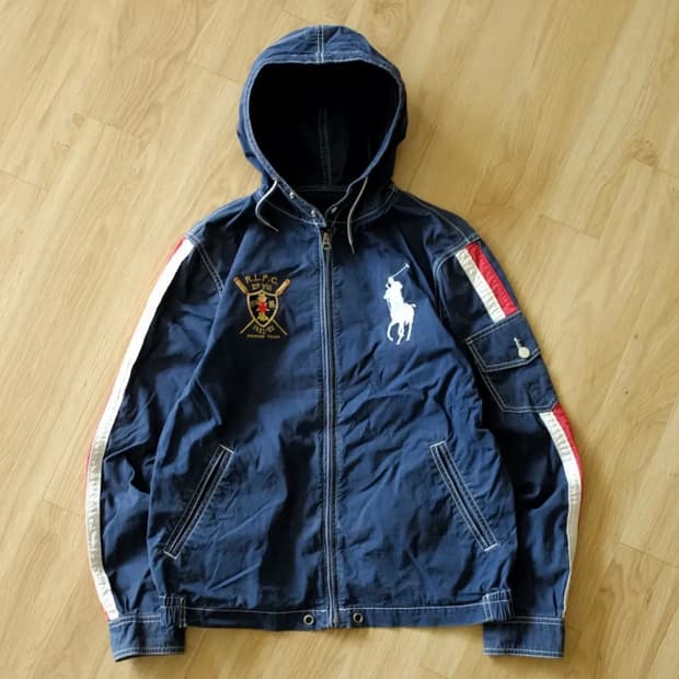 (희귀 매물!!)폴로 빅포니 후드 자켓
