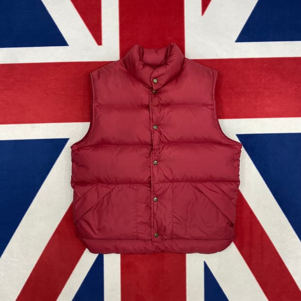 엘엘빈 구스다운 패딩조끼 M