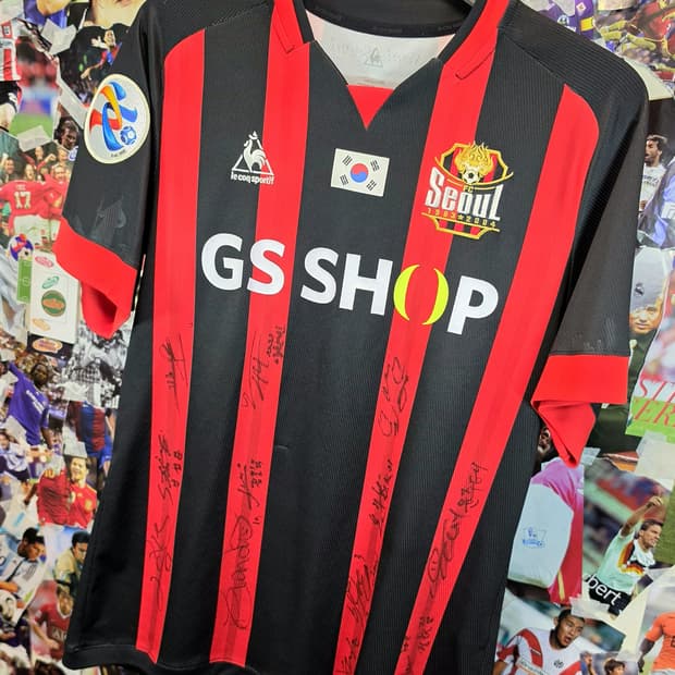 FC서울 17-18 아챔ver. 하대성 싸인 유니폼
