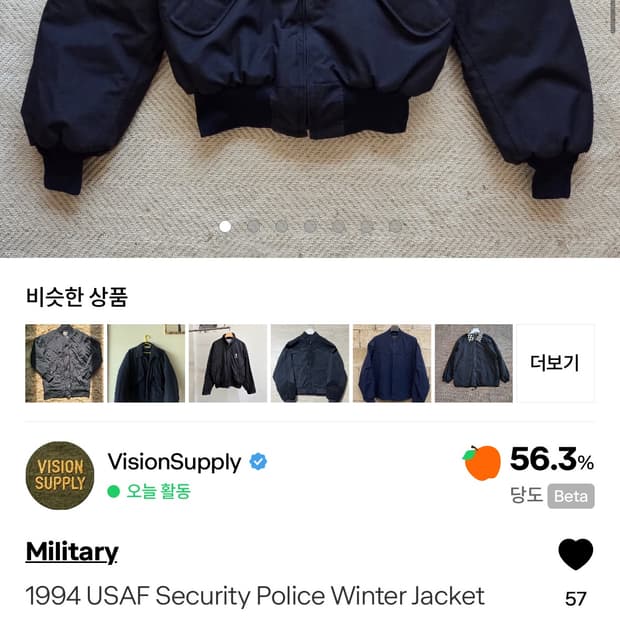 USAF Security Police Winter Jacket