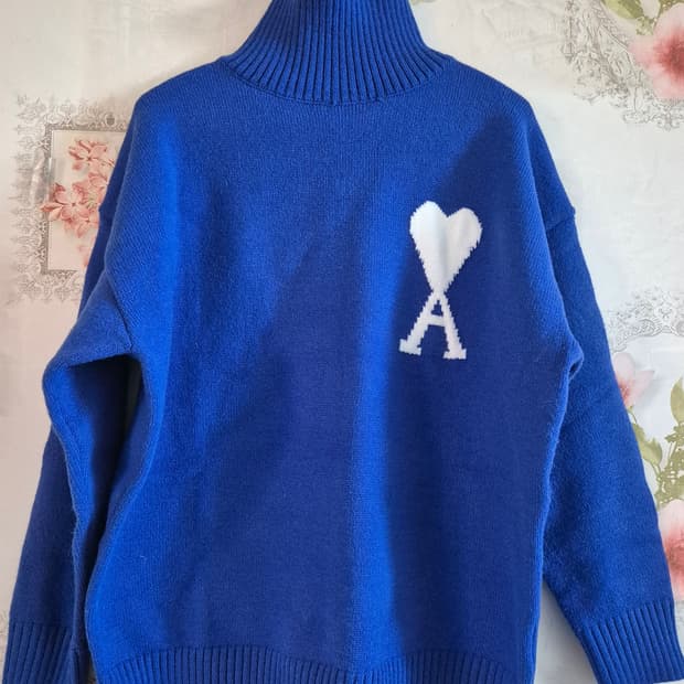 아미 인타르시아 블루니트 남성100