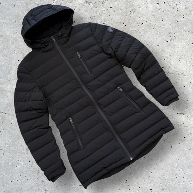 [M] 무스너클 14주년 릭클리프 블랙 패딩 오케이몰택 D69