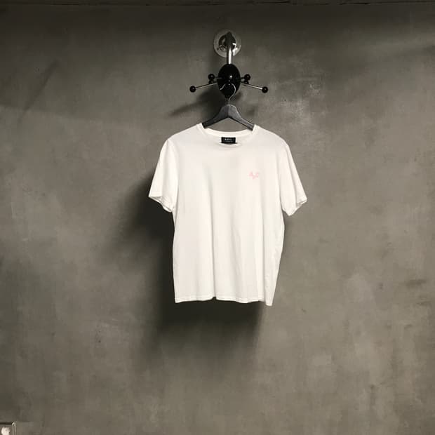 APC 아페쎄 반팔 티셔츠 화이트 XS(W)