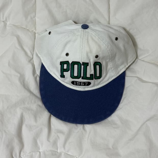 폴로 랄프로렌 POLO 1967 모자 코튼 치노 볼캡