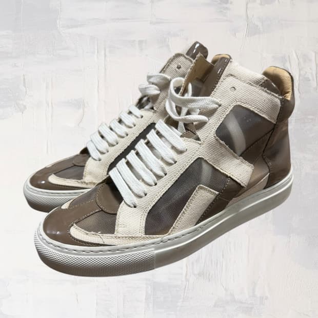 메종마르지엘라 MM6 하이탑 스니커즈 36