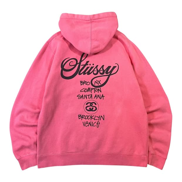 스투시 월드투어 후드티