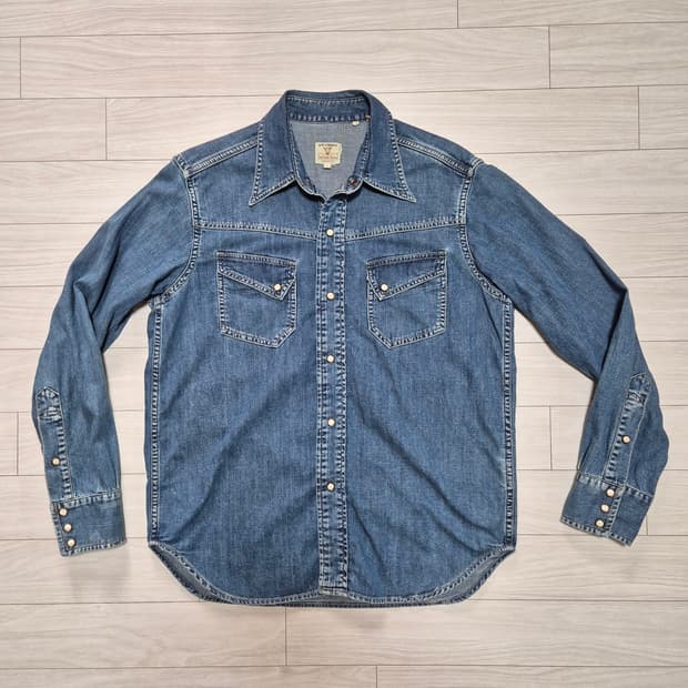 LVC 리바이스빈티지클로딩 데님웨스턴셔츠