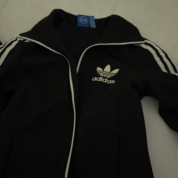 아디다스 삼선 트랙탑 블랙