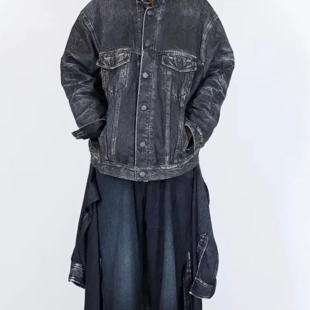 [S] 발렌시아가 21SS 트롱프뢰유 타이드 팬츠